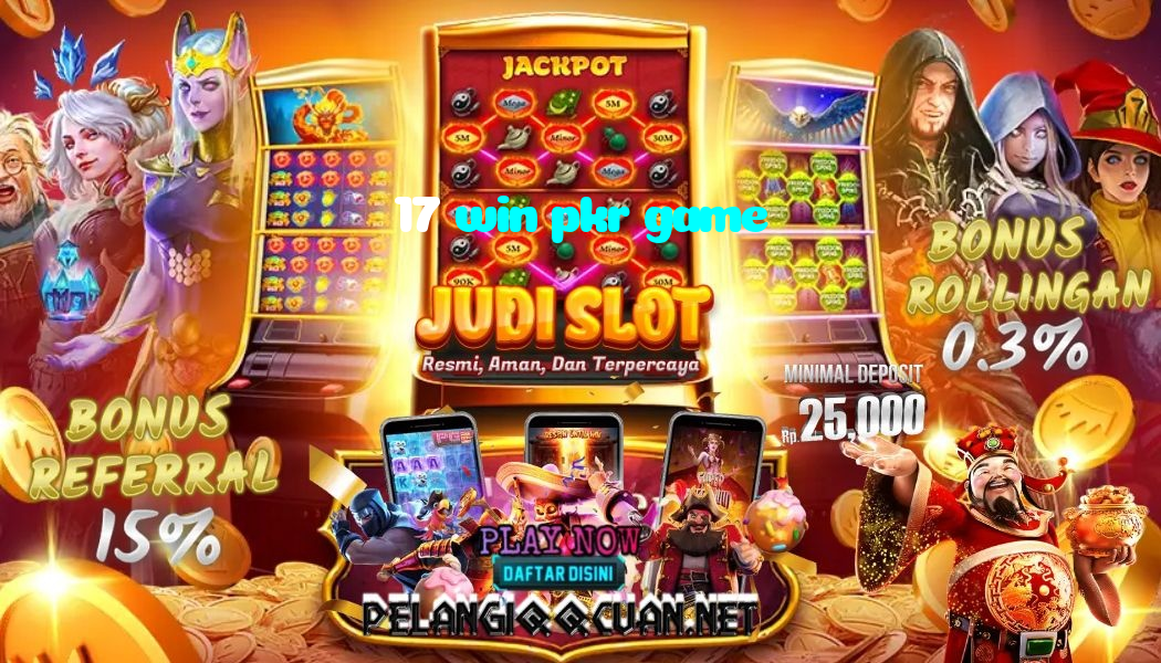 17 win pkr game casino presented on mobile device in Pakistan with slots and live games